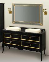 Тумба под раковину Bagno Piu Moretta 2.0 120 см, цвет: глянцевый лак MRD-1-122