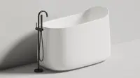 Ванна из искусственного камня Salini Oriente Ofuro 140x80 см 1043101M матовая