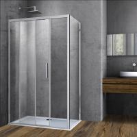 Душевое ограждение Vincea Soft 100x160 см  VSR-3SO1016CL