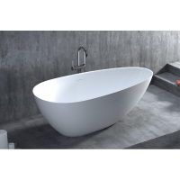 Ванна из искусственного камня Salini Paola Basso 101611SM 160x77 см, матовая