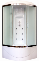 Душевая кабина Royal Bath ВК RB90BK3-WC-CH  90x90 см