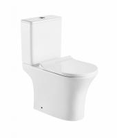 Унитаз напольный Azario Fretta Round AZ-1217 + AZ-1216-G