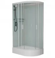 Душевая кабина Frank F412/1L/R М White 120x80 см 20028