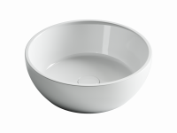 Раковина накладная Ceramicanova Element 41 см, цвет: белый CN6021