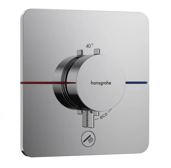 Фото термостатический смеситель для душа hansgrohe shower select comfort q 15589000