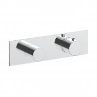 Встраиваемый термостатический смеситель для душа Fantini Nice 8702G572B+1900D372A