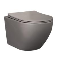 Унитаз подвесной безободковый Splendy Light 53 см LI10152VTYDMD