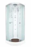 Душевая кабина DTO 90x90 см EM1590GM+EL с гидромассажем и электрикой