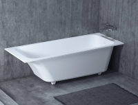 Ванна из искусственного камня Salini Orlando Kit 102115G 160x70 см, глянцевая