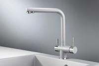 Смеситель для кухни Granula 2305, АЛЮМИНИУМ