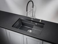 Кухонная мойка Granula 73 см 7303U, ШВАРЦ