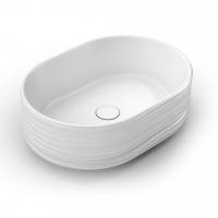 Раковина накладная Kerama Marazzi Artbasin Sabbia 50 см SA.wb.50\WHT.M
