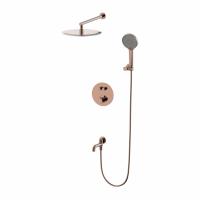Душевая стойка Wonzon & Woghand Stick цвет: Розовое золото WW-88929010-RG