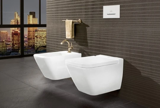 Фото унитаз подвесной villeroy & boch finion ceramic plus 4664r0r1