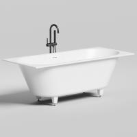 Ванна из искусственного камня Salini Ornella Axis Kit 170x75 см 103513G глянцевая