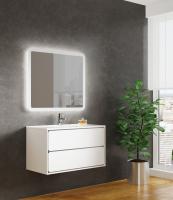 Тумба с раковиной Sanvit  Бруно-2 100 см kbruno2100w