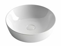 Раковина накладная Ceramicanova Element 41.5 см, цвет: белый CN6013