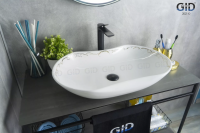 Раковина накладная Gid Nc460 66.5 см