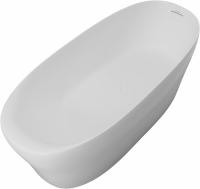 Ванна из искусственного камня Allen Brau Solid Stone Krion Neo 180x80 см 2.35002.21 белый матовый