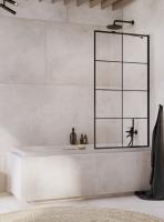 Шторка Radaway Idea Black PNJ 100 Factory 100 см 10001100-54-55