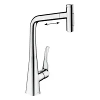 Смеситель для кухонной мойки Hansgrohe Metris Select 73816000