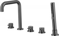 Смеситель на борт ванны Allen Brau Priority 5.31007-MG графит браш