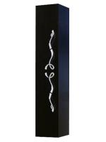 Пенал подвесной Clarberg Due amanti 25 см DUE0525BLK