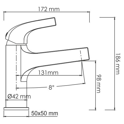 Фото смеситель для раковины wasserkraft sauer 7103