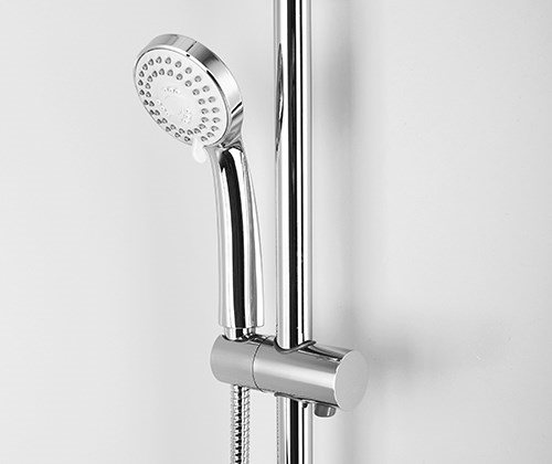 Фото душевая стойка wasserkraft a14401, цвет: хром