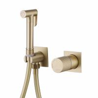 Смеситель с гигиеническим душем Abber Rund AF8725G