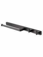 Кольцо для полотенец Wonzon & Woghand цвет: Темный графит WW-9361
