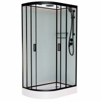 Душевая кабина Душевая кабина Frank F411R Black 110x80 см 114115