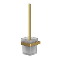 Ершик подвесной Whitecross Cubo CU2470GLB, цвет: золото брашированное