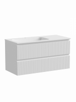 Тумба под раковину Sancos Snob T 100 см, цвет: Bianco  SNT100LW