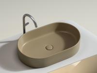 Раковина накладная Ceramicanova Element 60.8 см, цвет: капучино CN6048MC