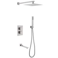 Душевой набор со встроенным смесителем Abber Daheim AF8250SP