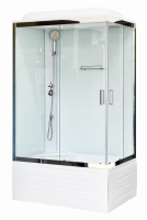 Душевая кабина Royal Bath BP RB8100BP5-WT-CH-L 100x80 см