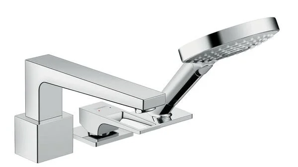 Фото смеситель на борт ванны hansgrohe metropol 74551000
