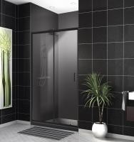 Душевая дверь 	BelBagno UNO-195 110 см UNO-195-BF-1-110-C-NERO