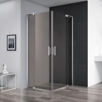 Душевое ограждение Cezares SLIDER-AH-2-90/100-100/110-BR-Cr 100x90 см