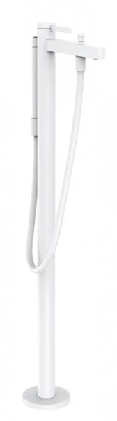 Фото напольный смеситель для ванны hansgrohe finoris 76445700