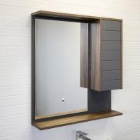 Зеркальный шкаф с подсветкой Comforty Кемер 80 см 00-00014147