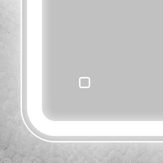 Фото зеркало с подсветкой belbagno marino 50 см spc-mar-500-600-led-tch