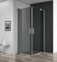 Душевое ограждение Cezares Slider SLIDER-A-2-80/90-GRIGIO-Cr 80 см