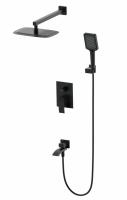 Душевая стойка Wonzon & Woghand Fit цвет: Черный WW-88939009A-MB
