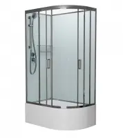 Душевая кабина Frank F412/2L/R М Brilliant 120x80 см 20107