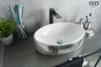 Раковина накладная Gid Nc397 48 см