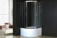 Душевое ограждение Royal Bath BK RB90BK-T-CH 90x90 см