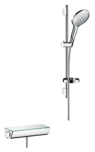 Фото термостатический смеситель для душа hansgrohe raindance select s 27036000