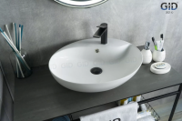 Раковина накладная Gid N9088 55 см